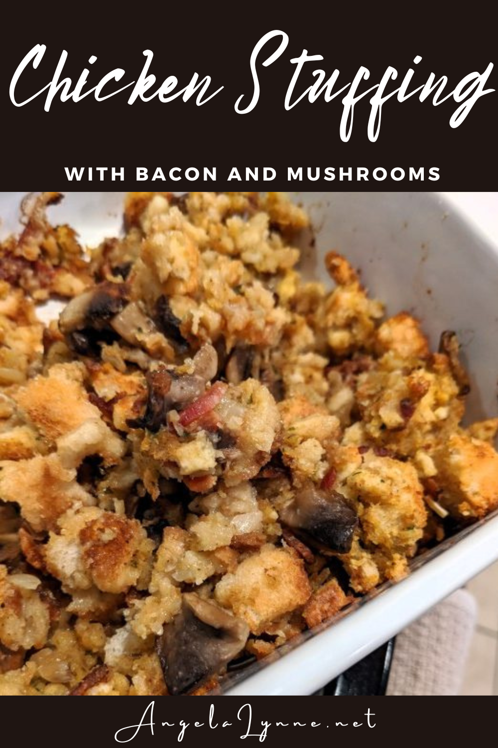 Chicken Stuffing With Mushrooms And Bacon - Angelalynne