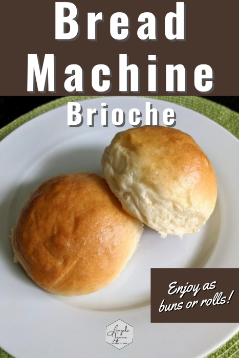 brioche rolls bread machine